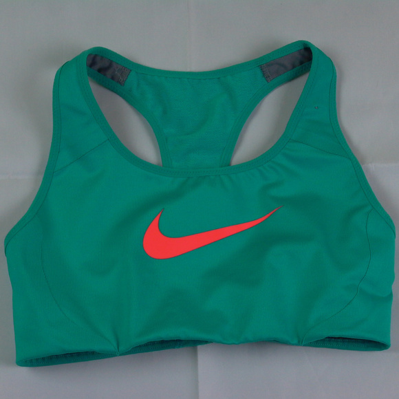 Nike Tops - Nike Logo Racerback Sportsbra Green XS